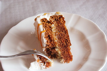 Image showing carrot cake