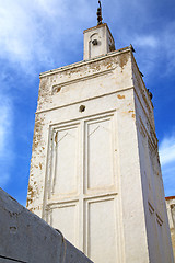 Image showing  mosque muslim the history  symbol  in   blue    sky