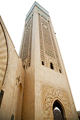 Image showing  muslim in  mosque the history  symbol    religion     sky