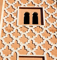 Image showing  muslim the history  symbol  in morocco  abstract