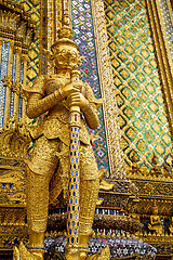 Image showing demon  the temple bangkok asia   monster