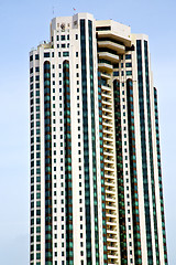 Image showing  bangkok terrace  thailand  in    the   modern building    skysc