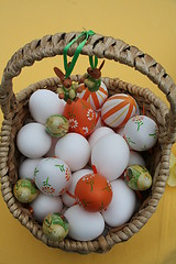 Image showing Easter eggs