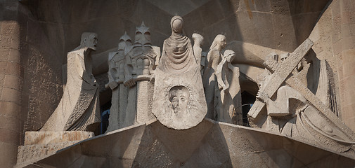 Image showing Sagrada Familia detail