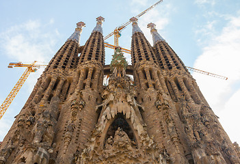 Image showing Sagrada Familia detail