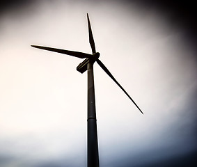 Image showing Wind turbines 