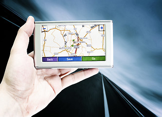 Image showing GPS screen