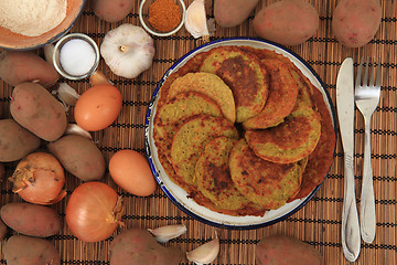 Image showing potato pancakes 