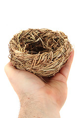 Image showing empty nest isolated 