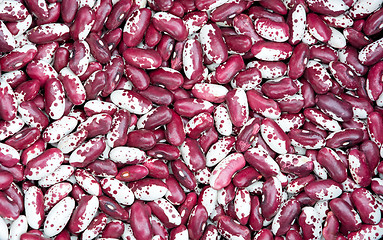 Image showing Red white kidney beans.