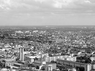 Image showing  Berlin aerial view 