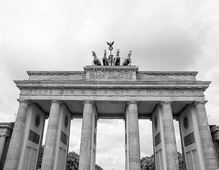 Image showing  Brandenburger Tor Berlin 