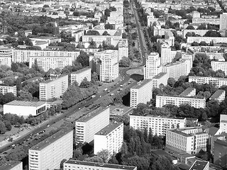 Image showing  Berlin aerial view 