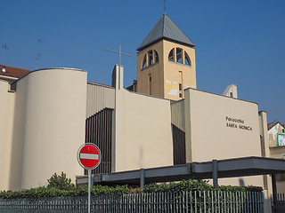 Image showing Santa Monica Church Turin