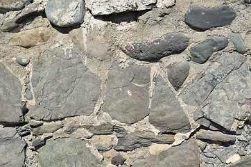 Image showing Stone wall background