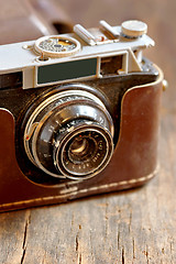 Image showing Old film camera