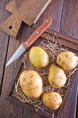 Image showing raw potato