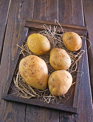 Image showing raw potato