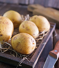 Image showing raw potato