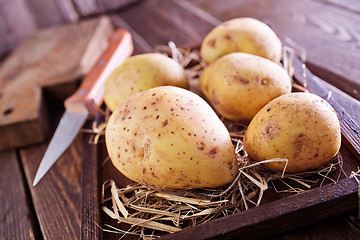 Image showing raw potato