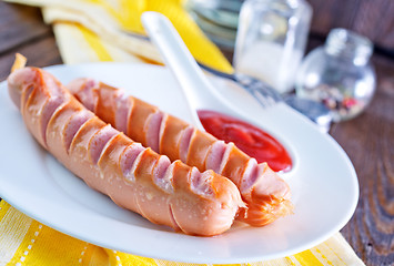 Image showing sausages