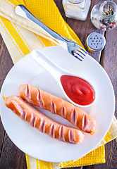 Image showing sausages