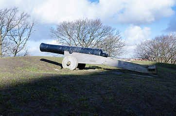 Image showing old cannon