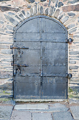 Image showing old door