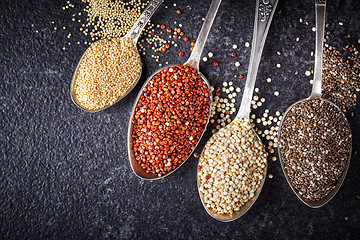 Image showing various healthy seeds