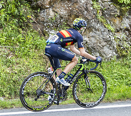 Image showing The Cyclist Jon Izagirre Insausti 