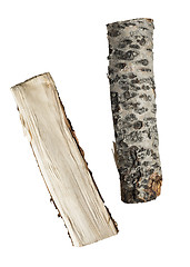 Image showing Firewood isolated