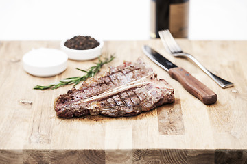 Image showing T-bone steak 