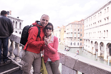 Image showing happy couple in venice