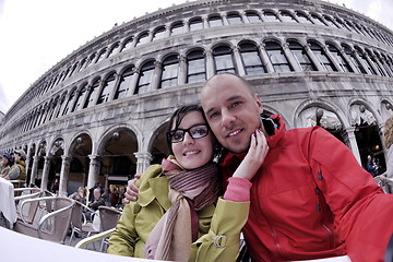 Image showing happy couple in venice