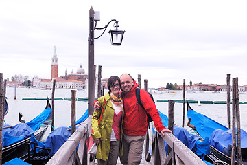 Image showing happy couple in venice