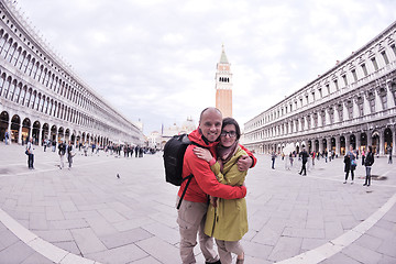 Image showing happy couple in venice