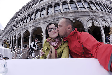 Image showing happy couple in venice