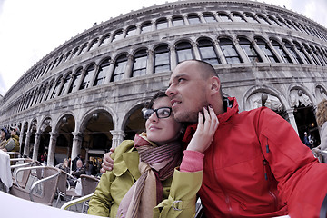 Image showing happy couple in venice