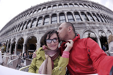 Image showing happy couple in venice