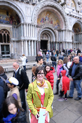 Image showing Beautiful woman in Venice