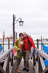 Image showing happy couple in venice