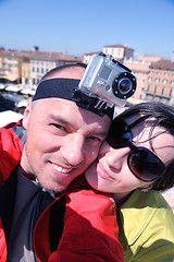 Image showing happy couple in venice