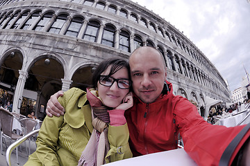 Image showing happy couple in venice