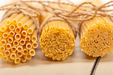 Image showing bunch of Italian pasta type