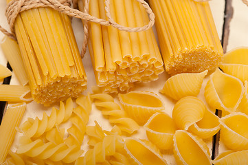 Image showing bunch of Italian pasta type