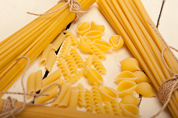 Image showing bunch of Italian pasta type