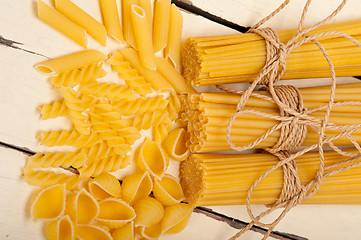 Image showing bunch of Italian pasta type