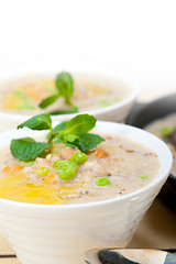 Image showing Hearty Middle Eastern Chickpea and Barley Soup