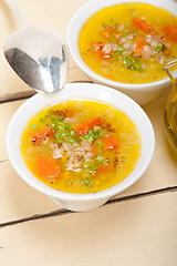 Image showing Syrian barley broth soup Aleppo style