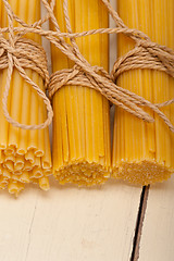 Image showing bunch of Italian pasta type